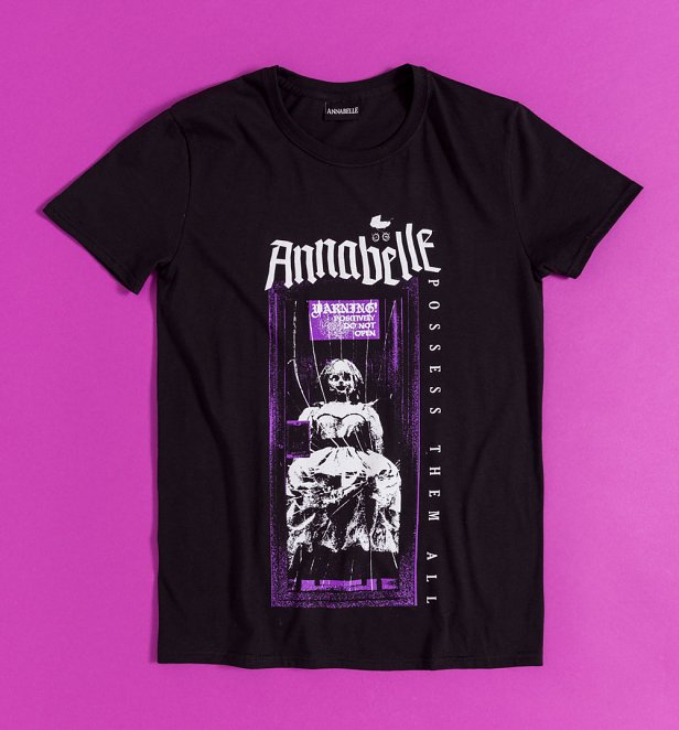 Annabelle Do Not Open Black T-Shirt
