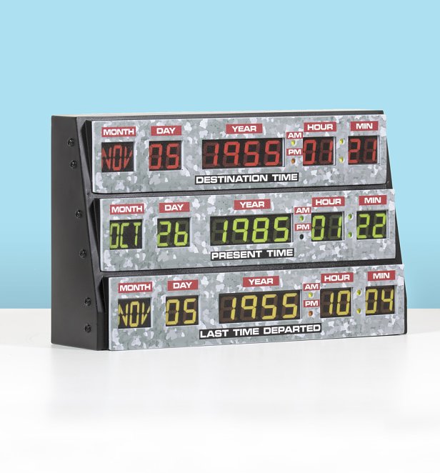 Back To The Future 3D Lamp Back To The Future 3D Lamp
