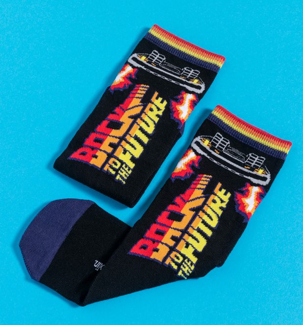 Back To The Future Socks Back To The Future Socks