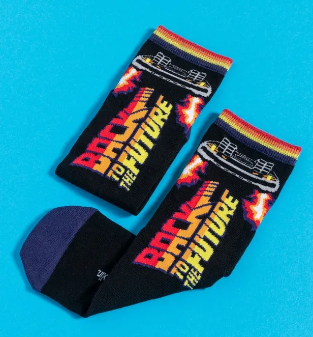 Back To The Future Socks