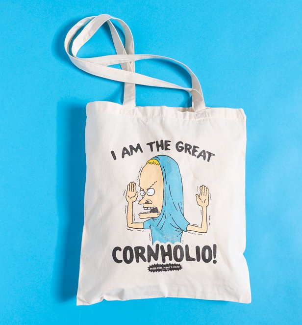 Beavis And Butt-Head Cornholio Tote Bag