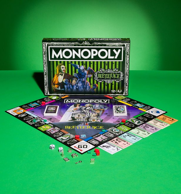Beetlejuice Monopoly Board Game Beetlejuice Monopoly Board Game