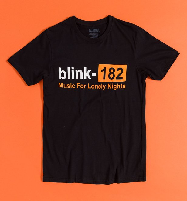Blink-182 Lonely Nights Black T-Shirt