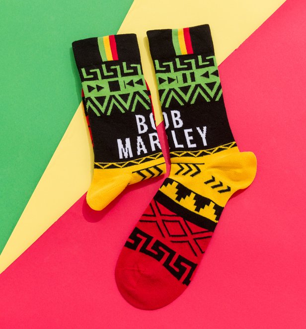 Bob Marley Press Play Socks