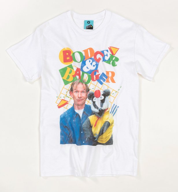 Bodger & Badger White T-Shirt Bodger & Badger White T-Shirt