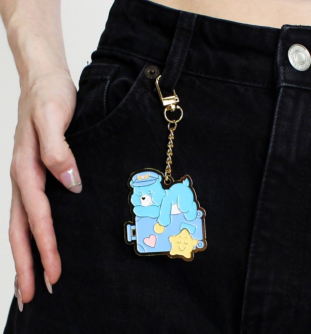 Care Bears Airline Bedtime Bear Bag Charm from Cakeworthy Care Bears Airline Bedtime Bear Bag Charm from Cakeworthy