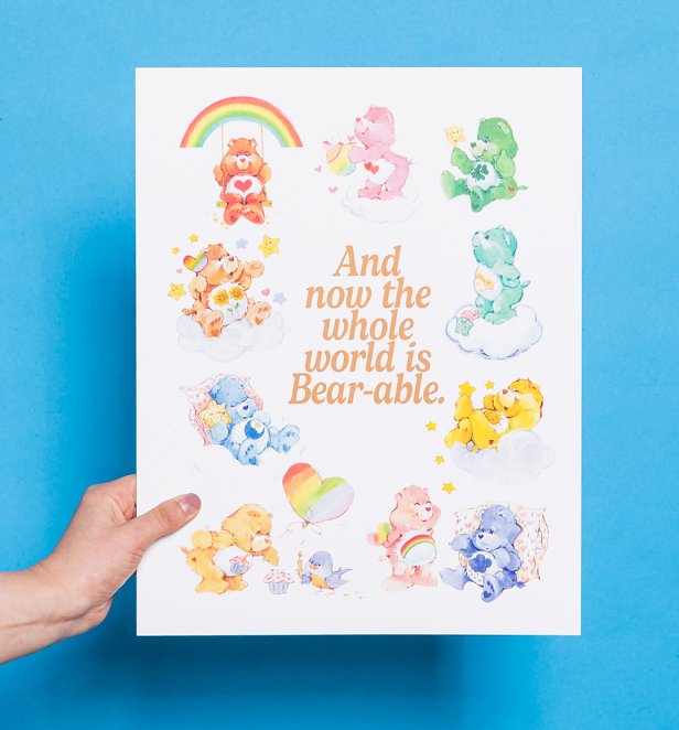 Care Bears Bear-able Art Print