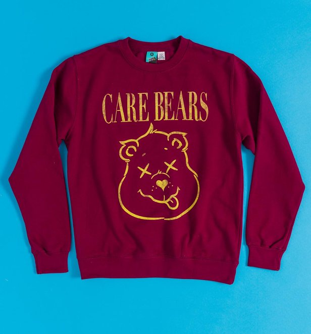 Care Bears Care As You Are Burgundy Sweater