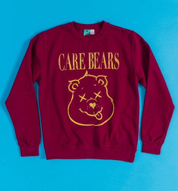 Care Bears Care As You Are Burgundy Sweater Care Bears Care As You Are Burgundy Sweater