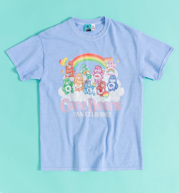 Care Bears Fan Club 1982 Vintage Wash Blue T-Shirt