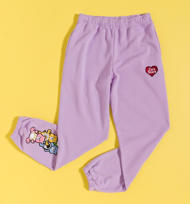 Care Bears Friends Embroidered Orchid Joggers
