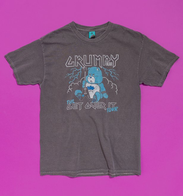 Care Bears Get Over It Tour Vintage Wash Charcoal T-Shirt Care Bears Get Over It Tour Vintage Wash Charcoal T-Shirt