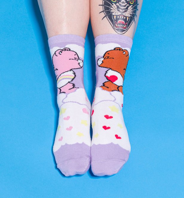 Care Bears Kiss Socks