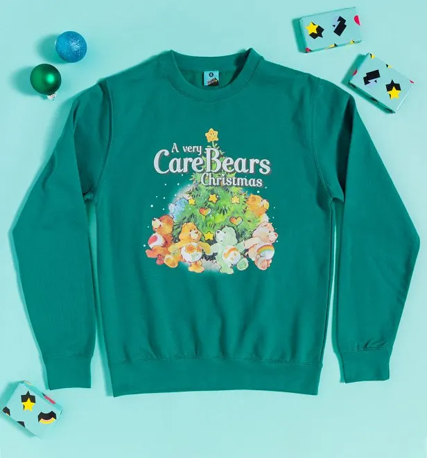 A Very Care Bears Christmas Jade Sweater