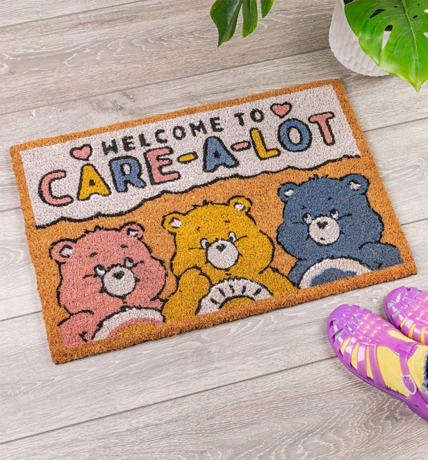 Care Bears Welcome To Care-a-Lot Door Mat Care Bears Welcome To Care-a-Lot Door Mat