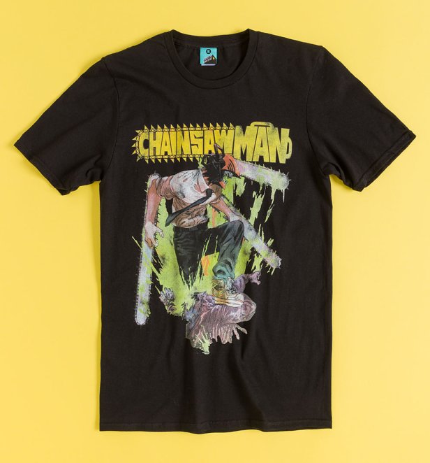 Chainsaw Man Black T-Shirt Chainsaw Man Black T-Shirt