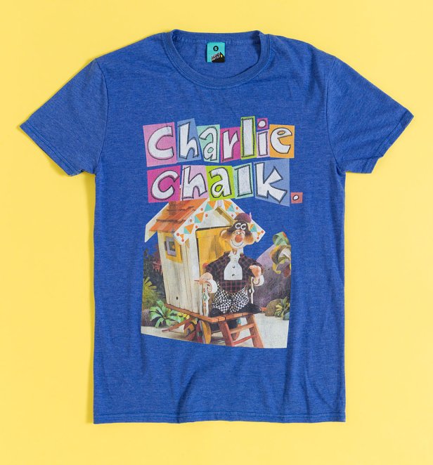 Charlie Chalk Inspired Heather Royal T-Shirt Charlie Chalk Inspired Heather Royal T-Shirt