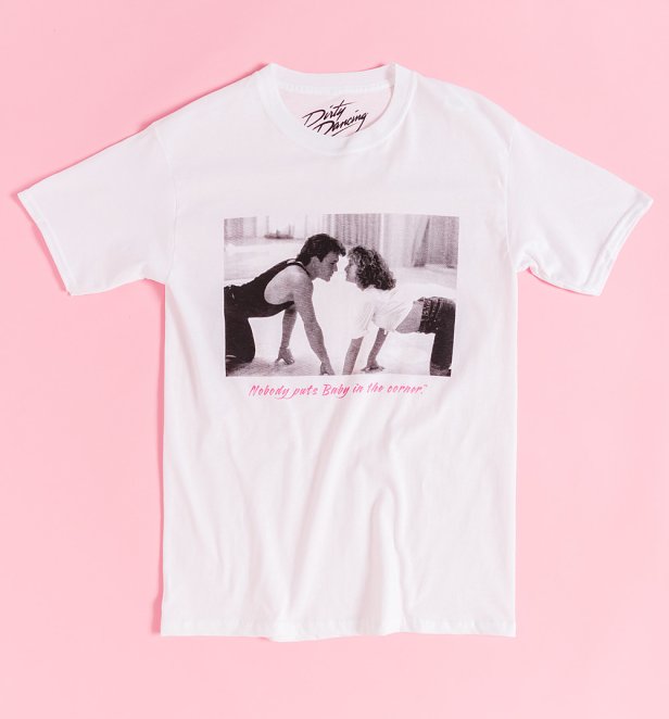 Dirty Dancing Johnny And Baby Photograph White T-Shirt