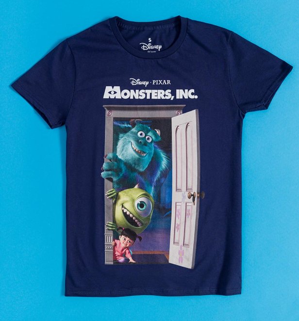 Disney Monsters Inc Navy T-Shirt Disney Monsters Inc Navy T-Shirt