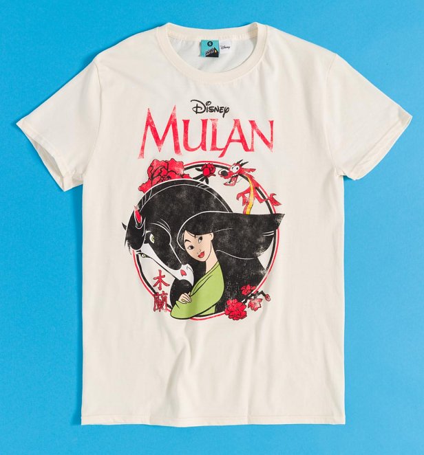 Disney Mulan Natural T-Shirt