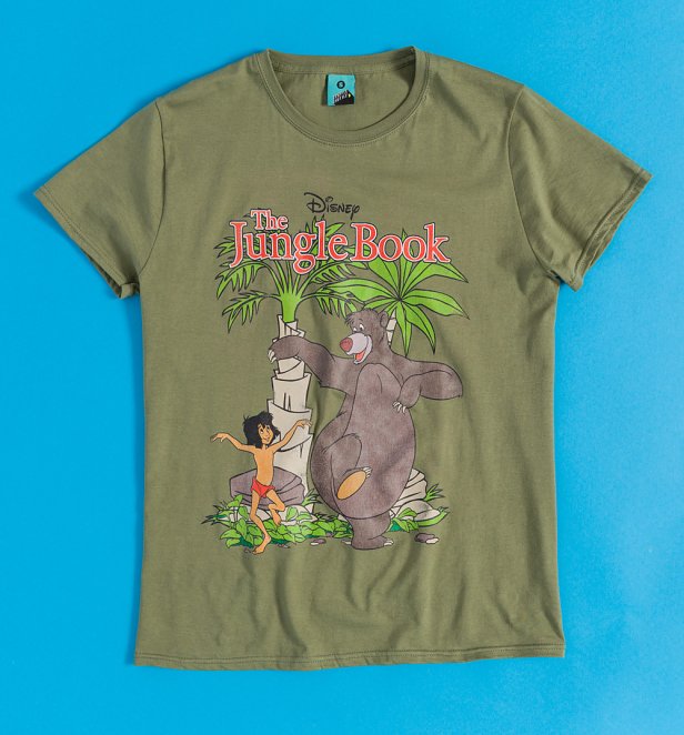 Disney 100 The Jungle Book Khaki T-Shirt
