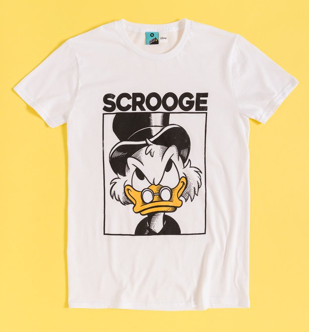 Disney DuckTales Scrooge White T-Shirt
