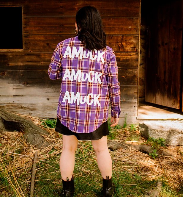 Disney Hocus Pocus Sarah Flannel Shirt from Cakeworthy