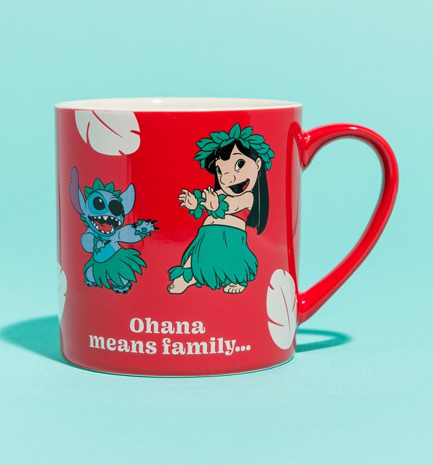 Disney Lilo and Stitch Ohana Mug