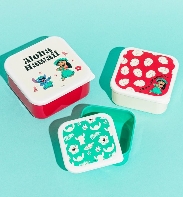 Disney Lilo & Stitch Snack Boxes