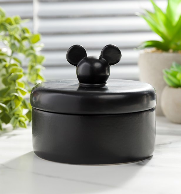 Disney Mickey Mouse Head Storage Jar With Lid Disney Mickey Mouse Head Storage Jar With Lid
