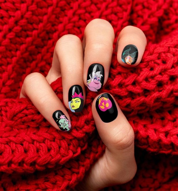 Disney Villains Pop Nail Stickers from Mad Beauty Disney Villains Pop Nail Stickers from Mad Beauty