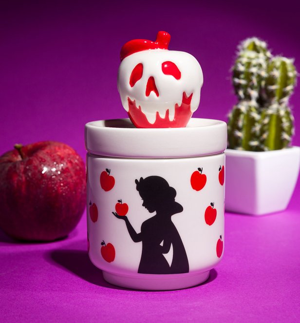 Disney Snow White Poison Apple 14cm Ceramic Collectors Box