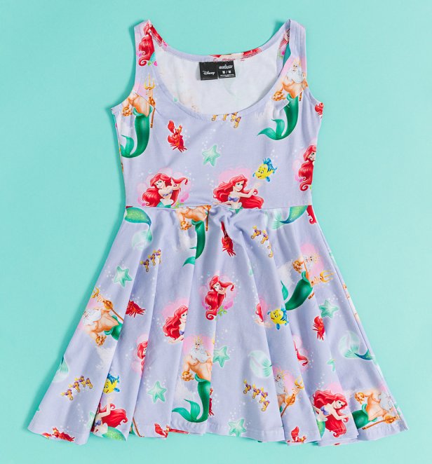 Disney The Little Mermaid All Over Print Dress from Cakeworthy
