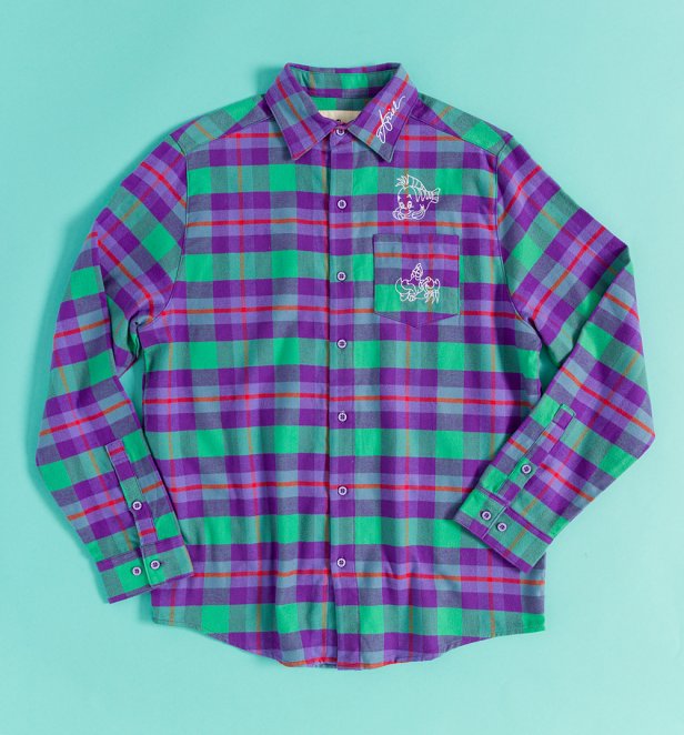 Disney The Little Mermaid Part Of Your World Flannel Shirt from Cakeworthy Disney The Little Mermaid Part Of Your World Flannel Shirt from Cakeworthy