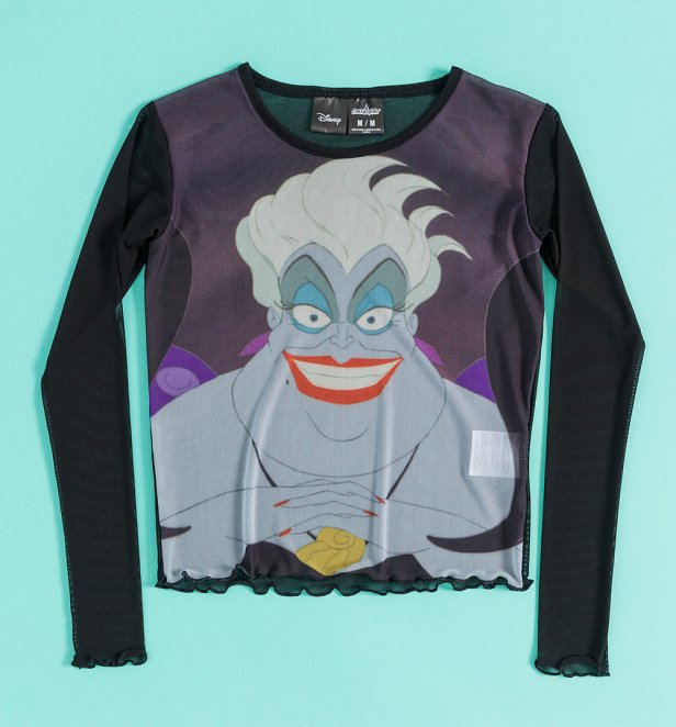 Disney The Little Mermaid Ursula Mesh Top from Cakeworthy