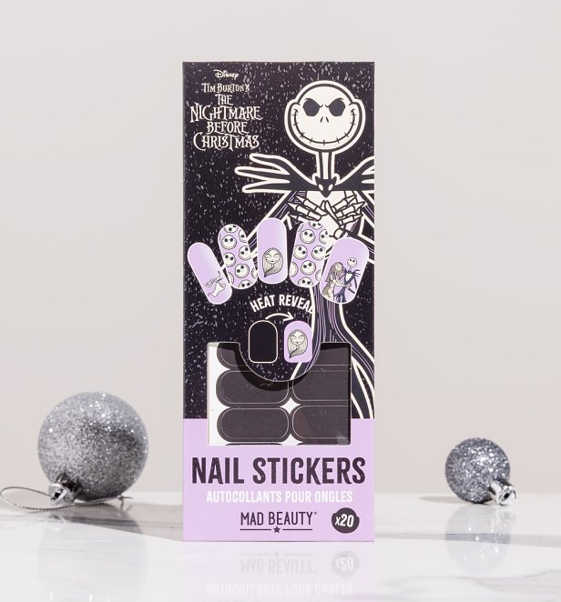 Disney The Nightmare Before Christmas Heat Reveal Nail Stickers