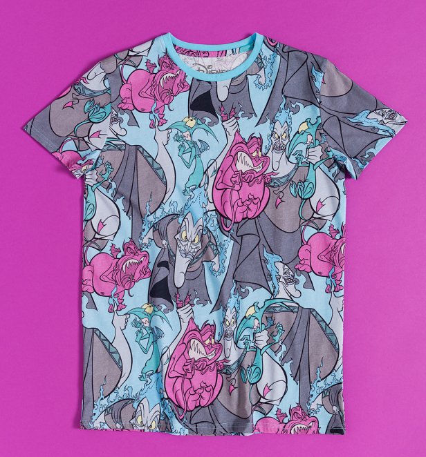 Disney Villains Hades All Over Print T-Shirt from Cakeworthy