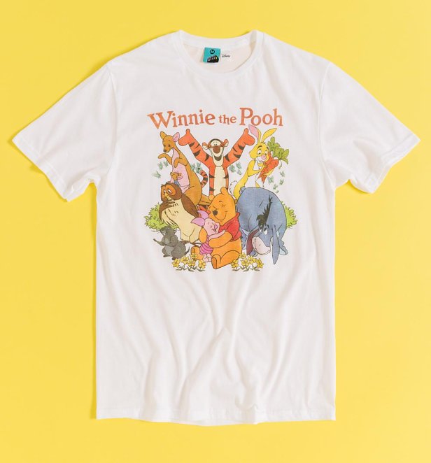 Disney Winnie The Pooh And Friends White T-Shirt