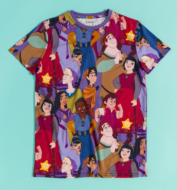 Disney Wish All Over Print T-Shirt from Cakeworthy