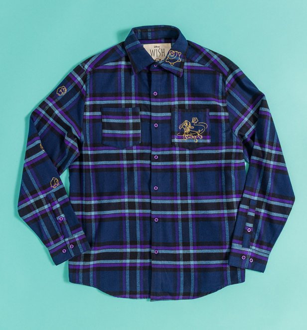 Disney flannel shirt discount