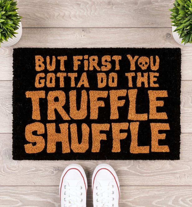 Do The Truffle Shuffle Door Mat