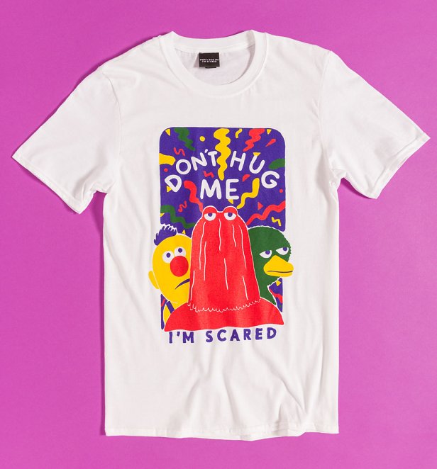 Don't Hug Me I'm Scared White T-Shirt Don't Hug Me I'm Scared White T-Shirt