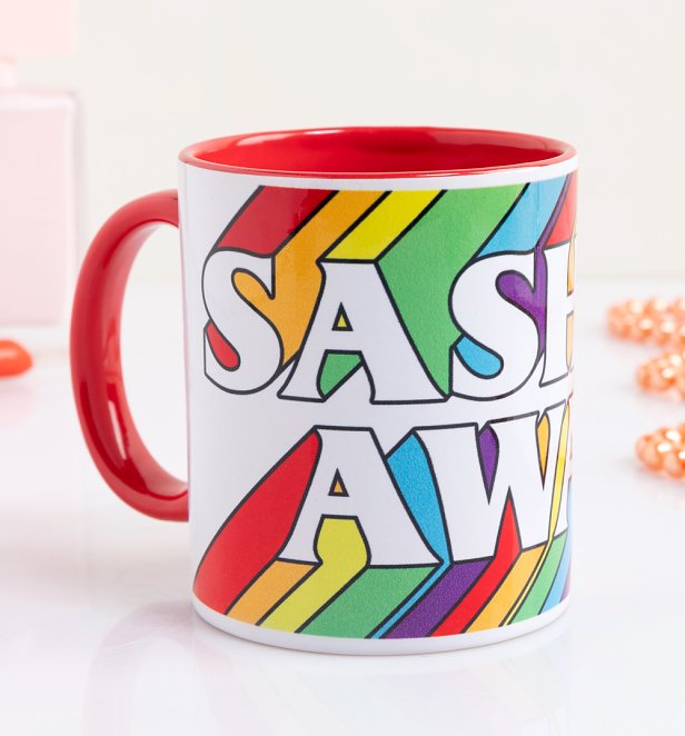 Sashay Away Red Handle Mug