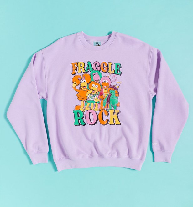 Fraggle Rock Dancing Orchid Sweater