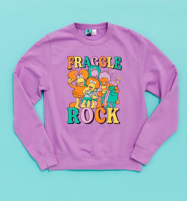 Fraggle Rock Dancing Orchid Sweater