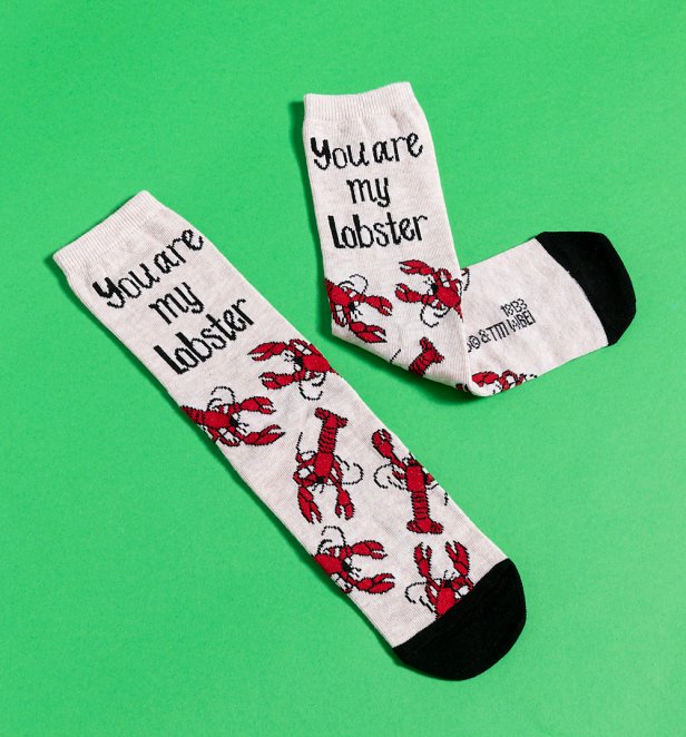 Friends You Are My Lobster Socks Friends You Are My Lobster Socks