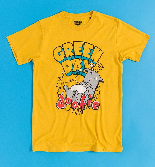Green Day Dookie Longview Orange T-Shirt