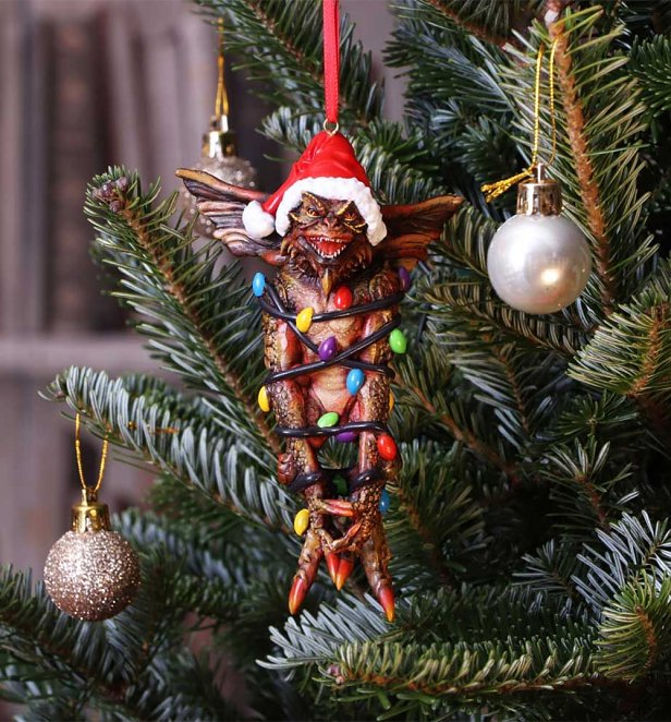 Gremlins Mohawk in Fairy Lights Hanging Decoration Gremlins Mohawk in Fairy Lights Hanging Decoration