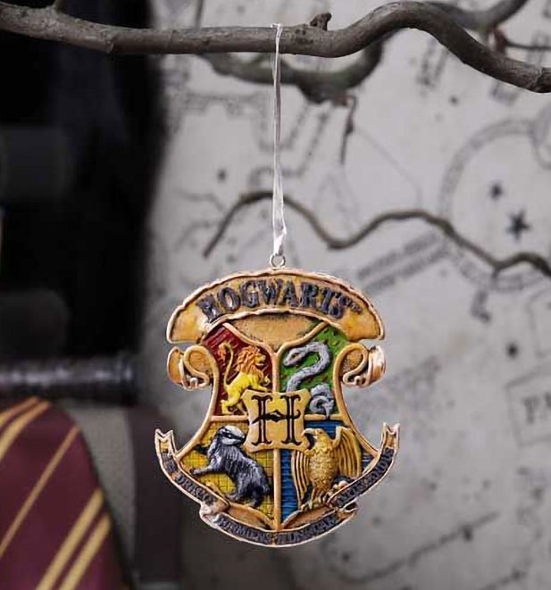 Harry Potter Hogwarts Crest Hanging Decoration Harry Potter Hogwarts Crest Hanging Decoration