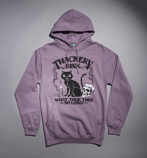 Disney Hocus Pocus Thackery Binx Lilac Hoodie